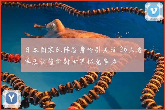 日本国家队阵容身价引关注 26人名单总估值折射世界杯竞争力